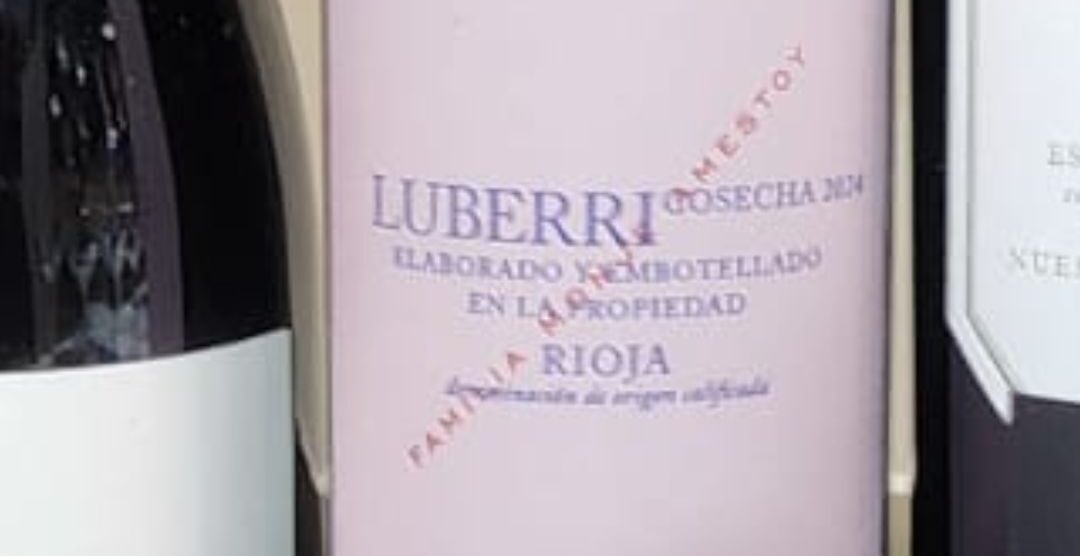 Luberri Maceración Carbónica 2024 Mejor Tinto Joven del Año según la Guía de Vinos Gourmets
