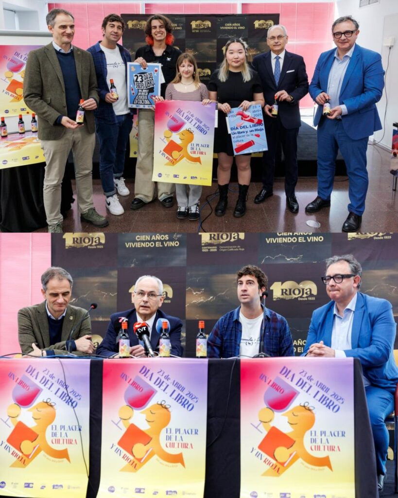 Un libro y un Rioja 2024: más de 3.000 botellines para celebrar el Día del Libro