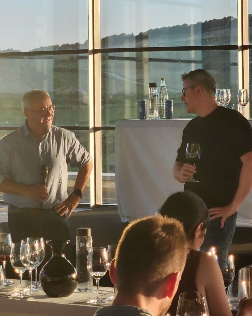 Samaniego in wine