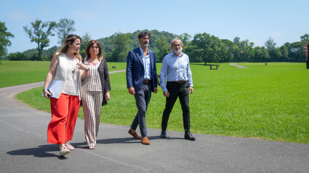 Chillida Leku y Gobierno Vasco renuevan su alianza para impulsar la marca Basque Wine