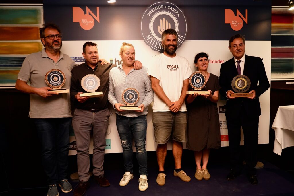Los Premios Materia Prima 2025 reconocen la excelencia artesanal del País Vasco