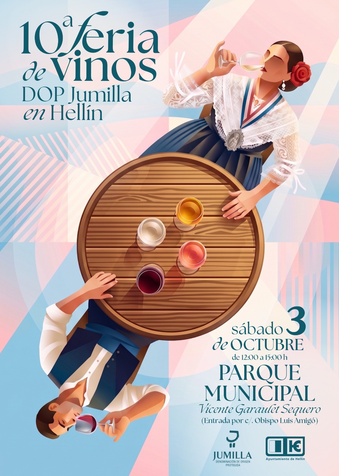 cartel Feria DOP Jumilla en Hellin 2026