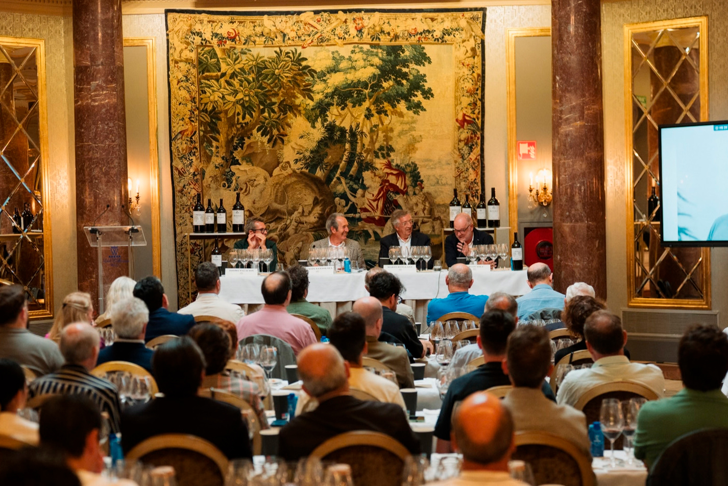 Cata RODA 40 aniversario-Isidro Palacios, Agustín Santolaya, Mario Rotllant y Carlos Díez